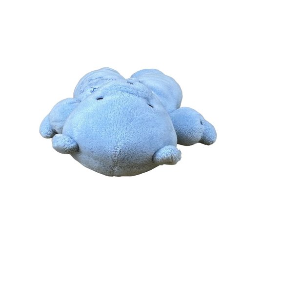 Carter's Just One Year Blue Teddy Bear Rattle Sweet Baby Boy Plush Toy 9" - Picture 5 of 9